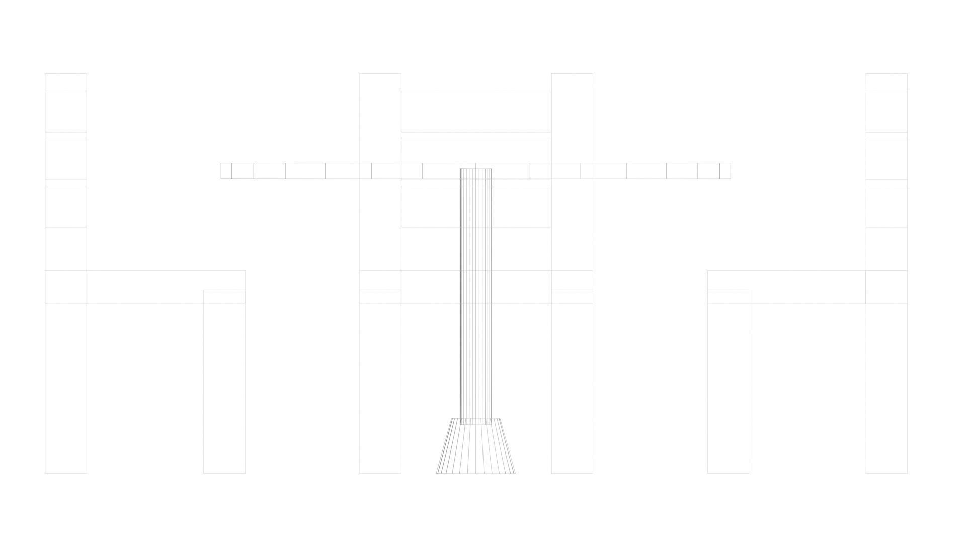 Low Poly Game Ready Table and Chairs Low-poly 3D model_17