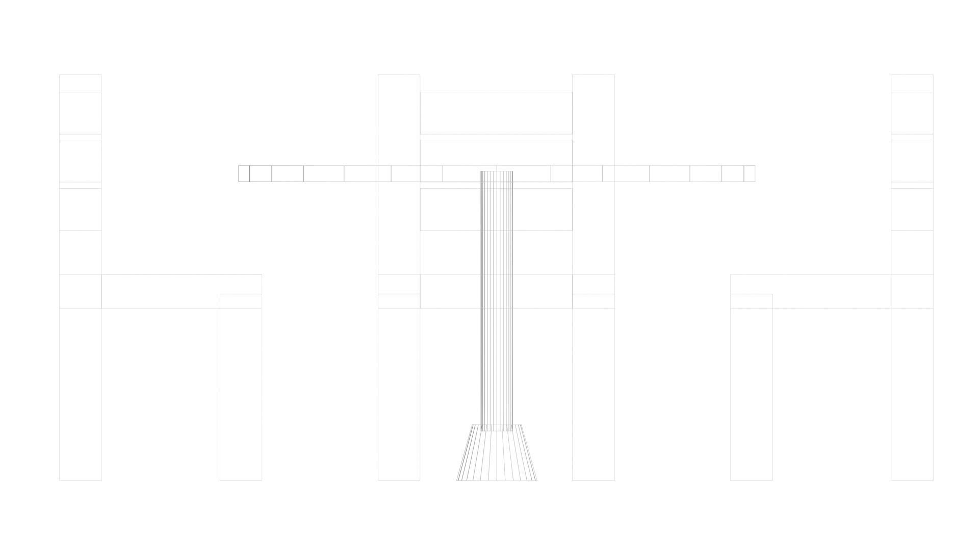 Low Poly Game Ready Table and Chairs Low-poly 3D model_14
