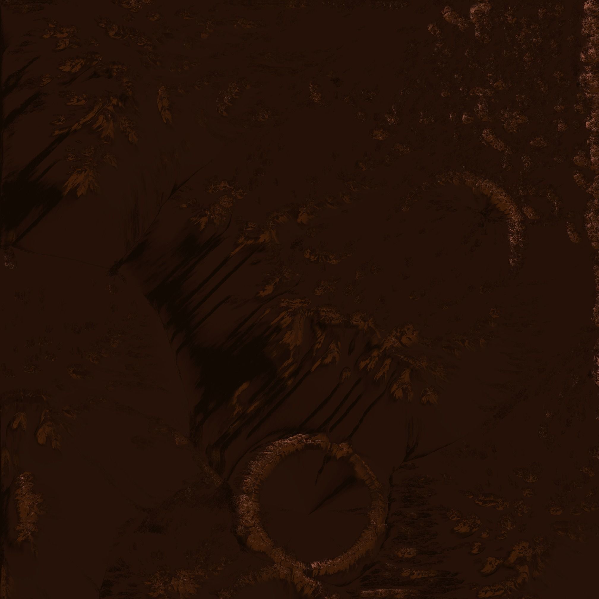 Mars Terrain 3D model_4