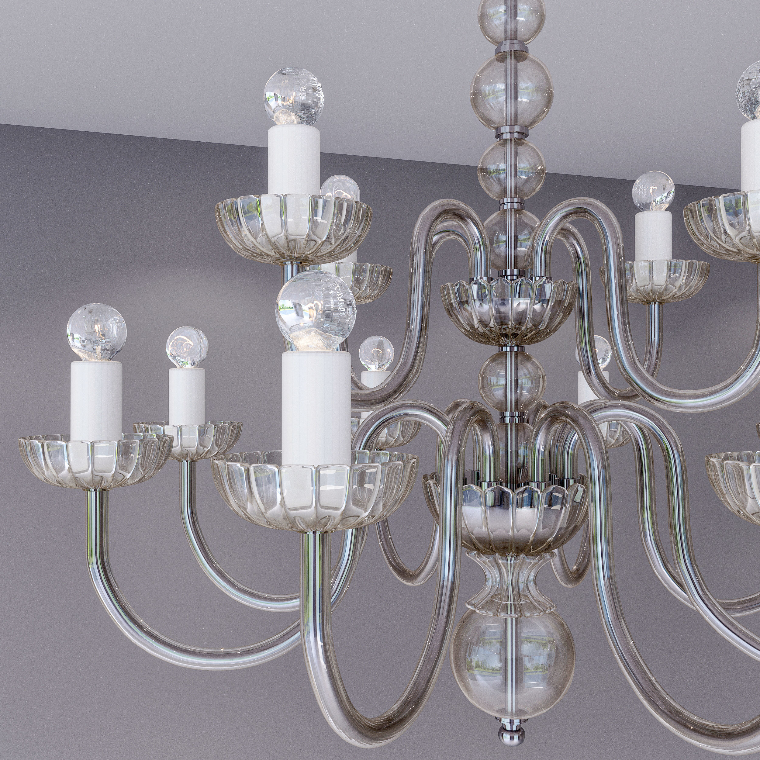 Evoque Chandelier from Italamp 3D model_4