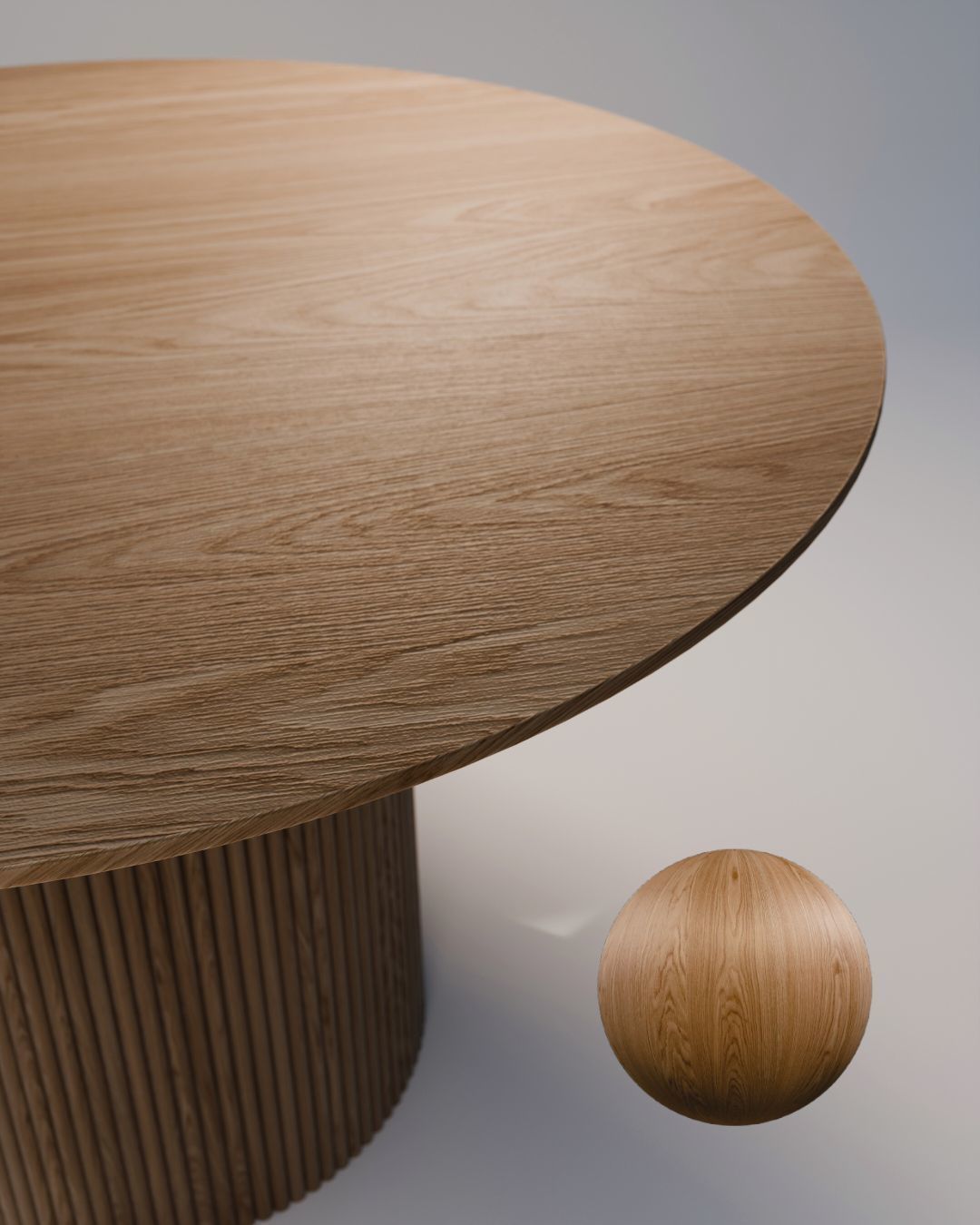 Oak Wood PBR 4K Texture_3