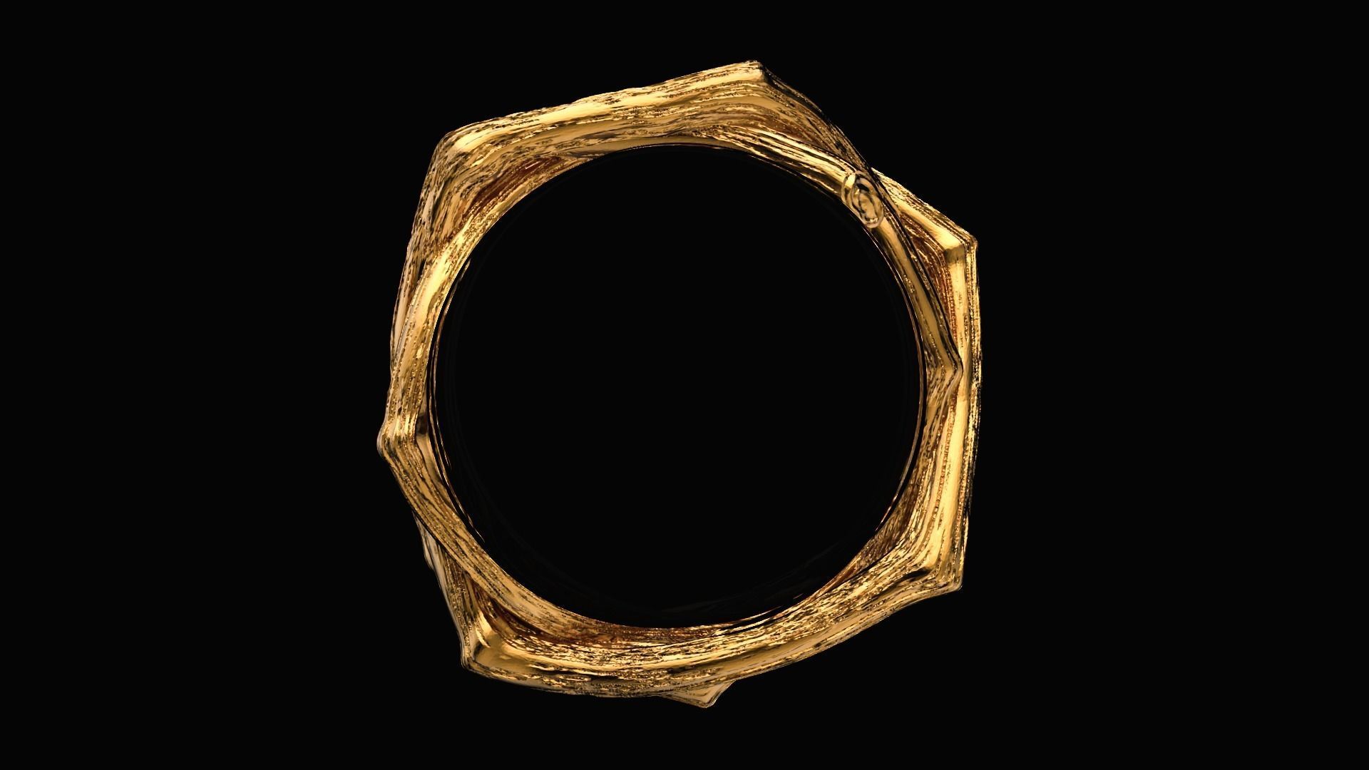 Branch tree ring 3D print model_4