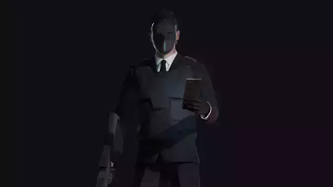 Futuristic Security Guard