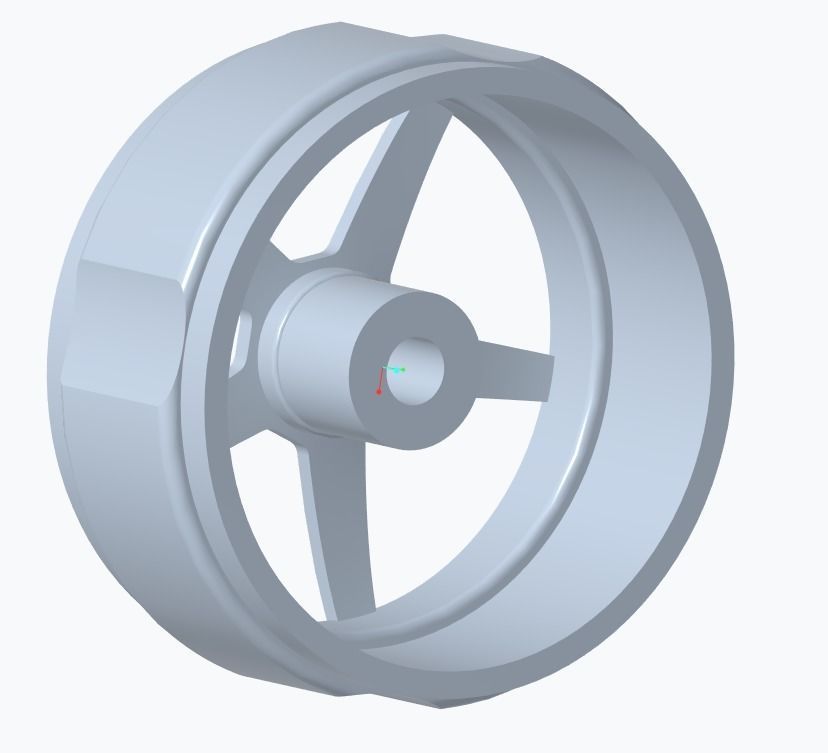 Wheel for 1-18 RC car  3D print model_1