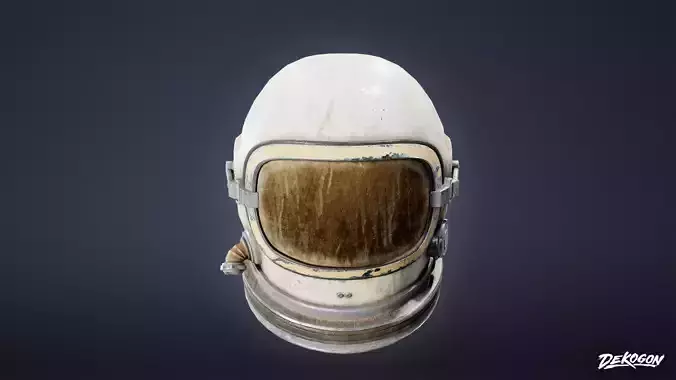 VARIETY HATS - Astro 01 - LOW POLY Low-poly 3D model