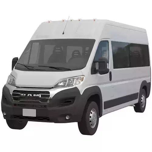 2024 Ram ProMaster 2500 SLT  WINDOW VAN HIGH ROOF 159 WB 3D model