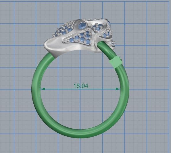  PANTHERE DE CARTIER Ring 3D print model_5