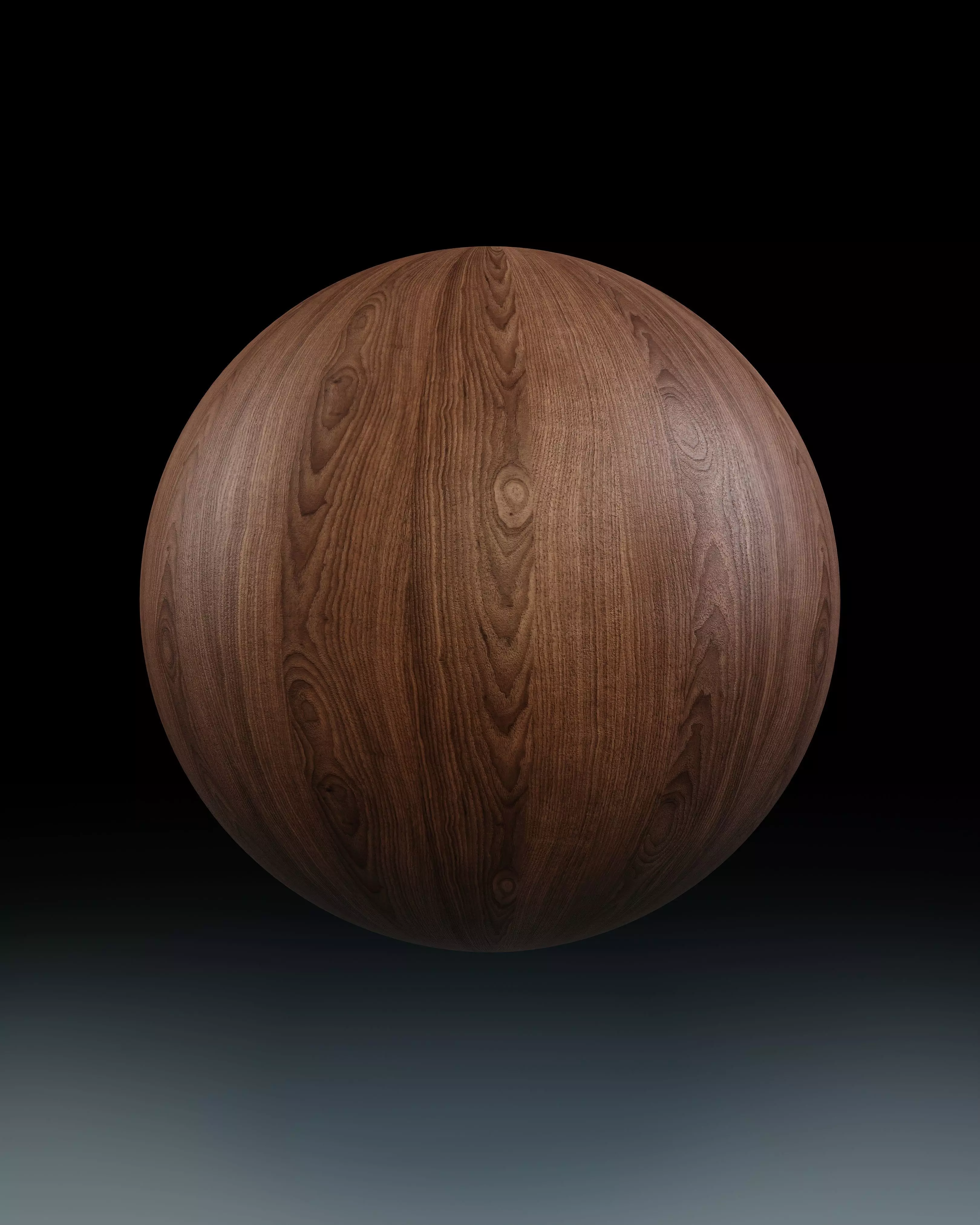 Walnut Wood  PBR 4K Texture_0