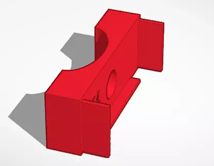 Simple Pool Ladder Step Holder Scalable 3D print model