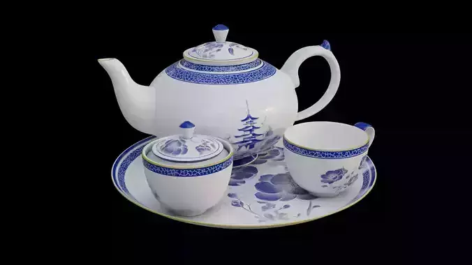 Porcelain Tea Set