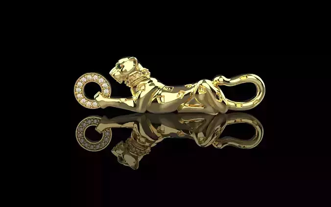 Panther Pendant Original