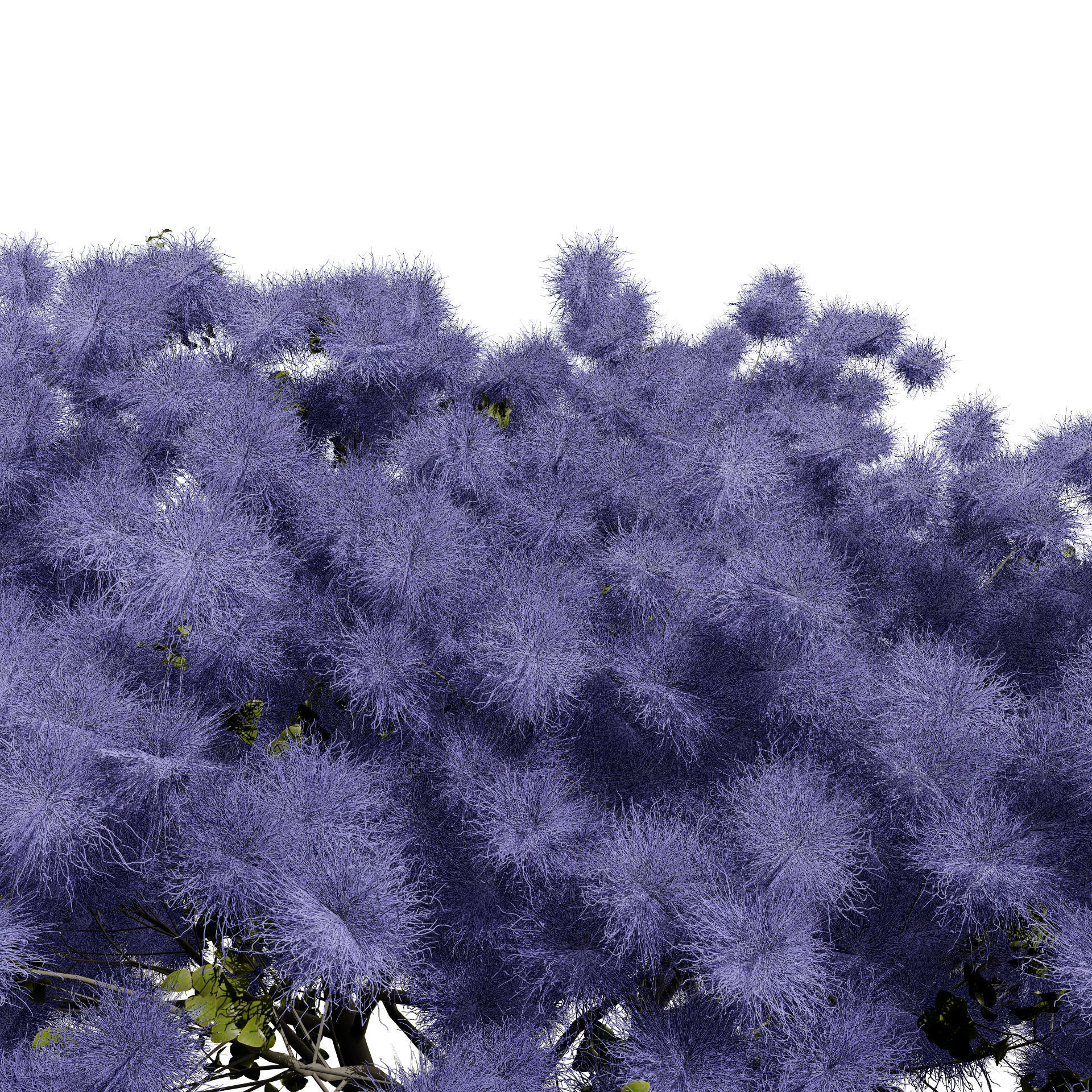 Smoke Trees 3d Pack 3D model_5