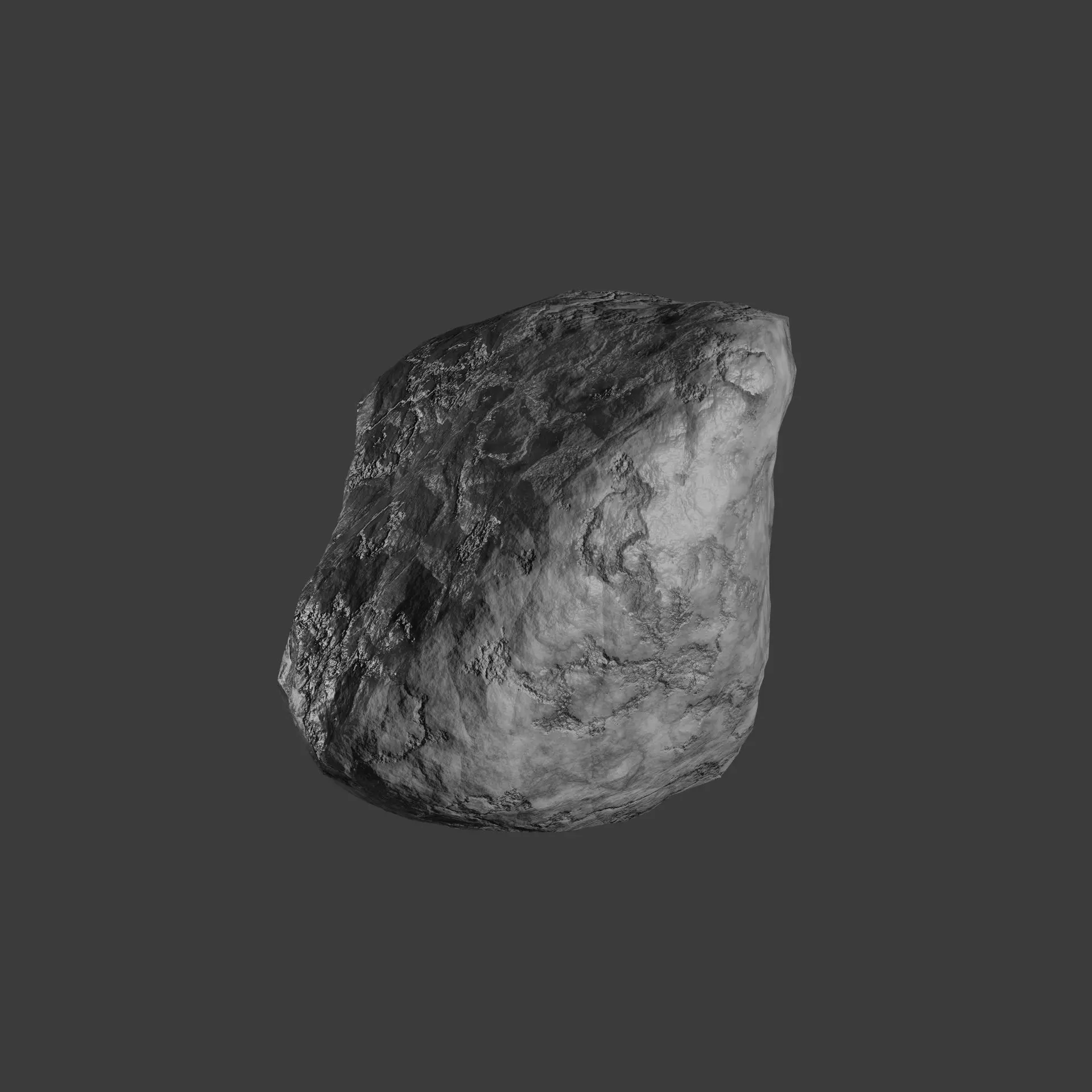 rock 012 Low-poly 3D model_0