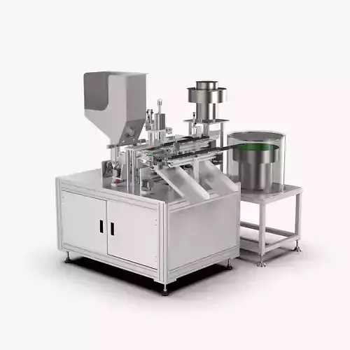 Automatic Toilet Cover Sleeve Button Assembly Machine 3D model