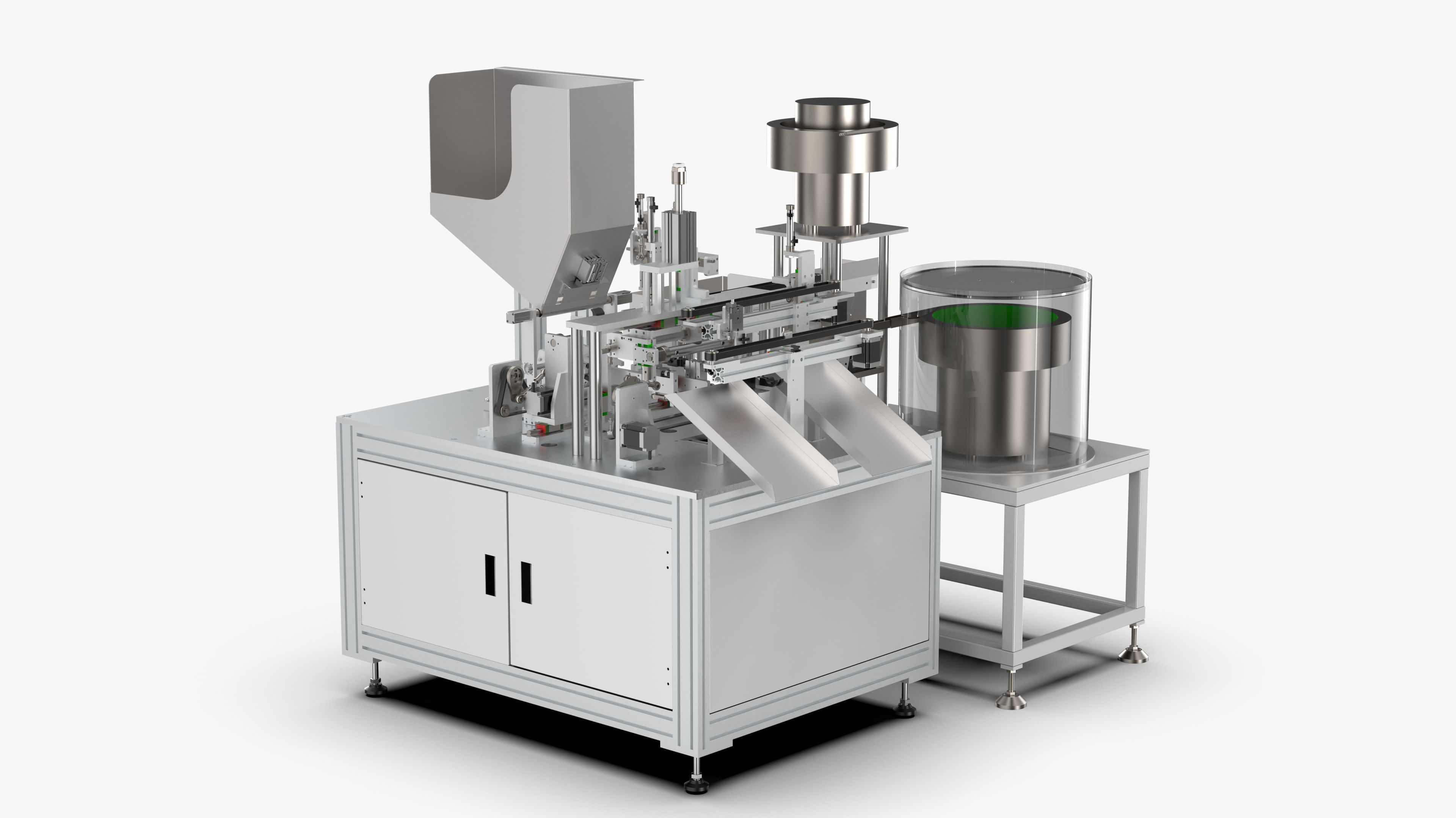 Automatic Toilet Cover Sleeve Button Assembly Machine 3D model_18