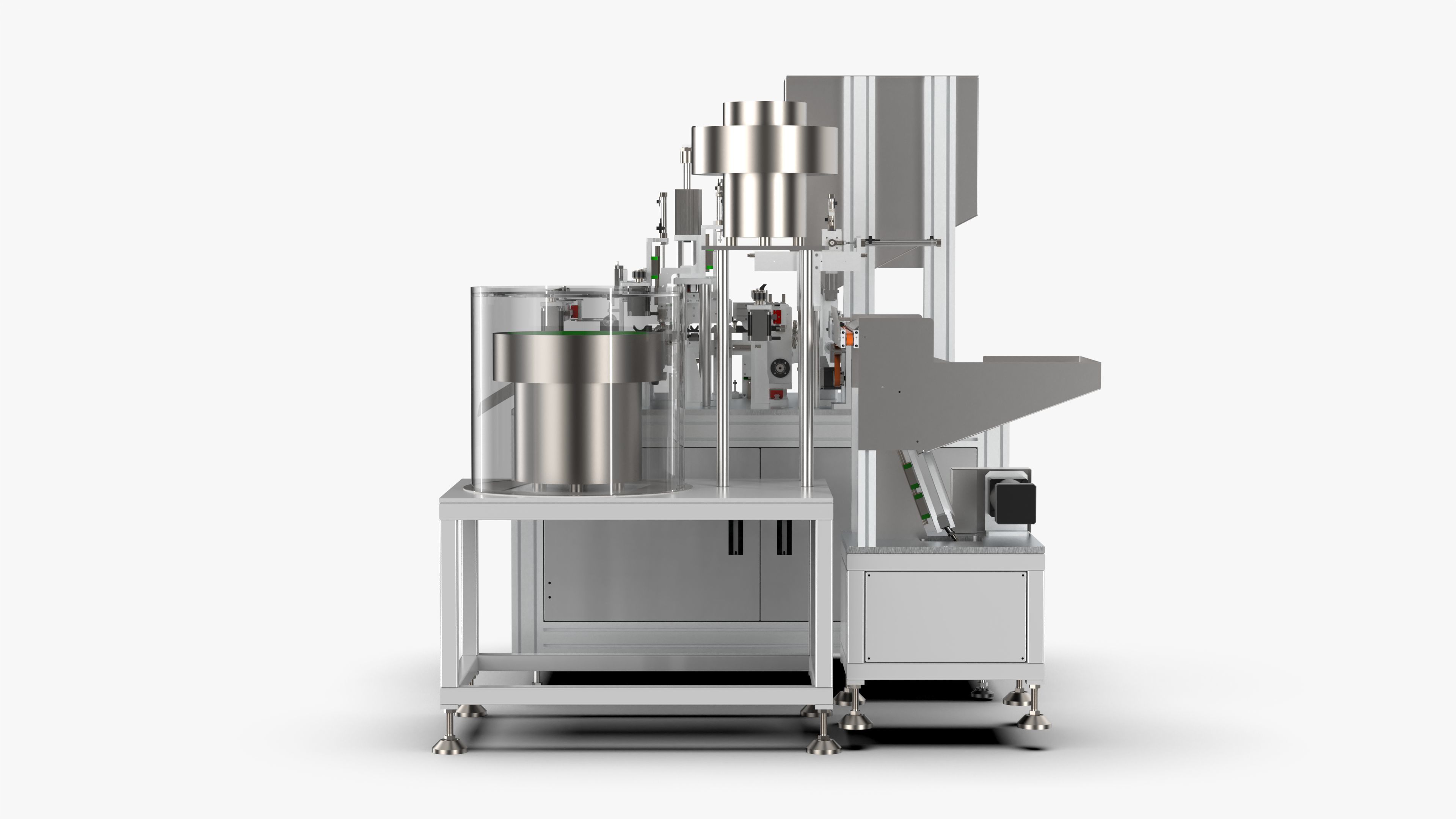 Automatic Toilet Cover Sleeve Button Assembly Machine 3D model_5