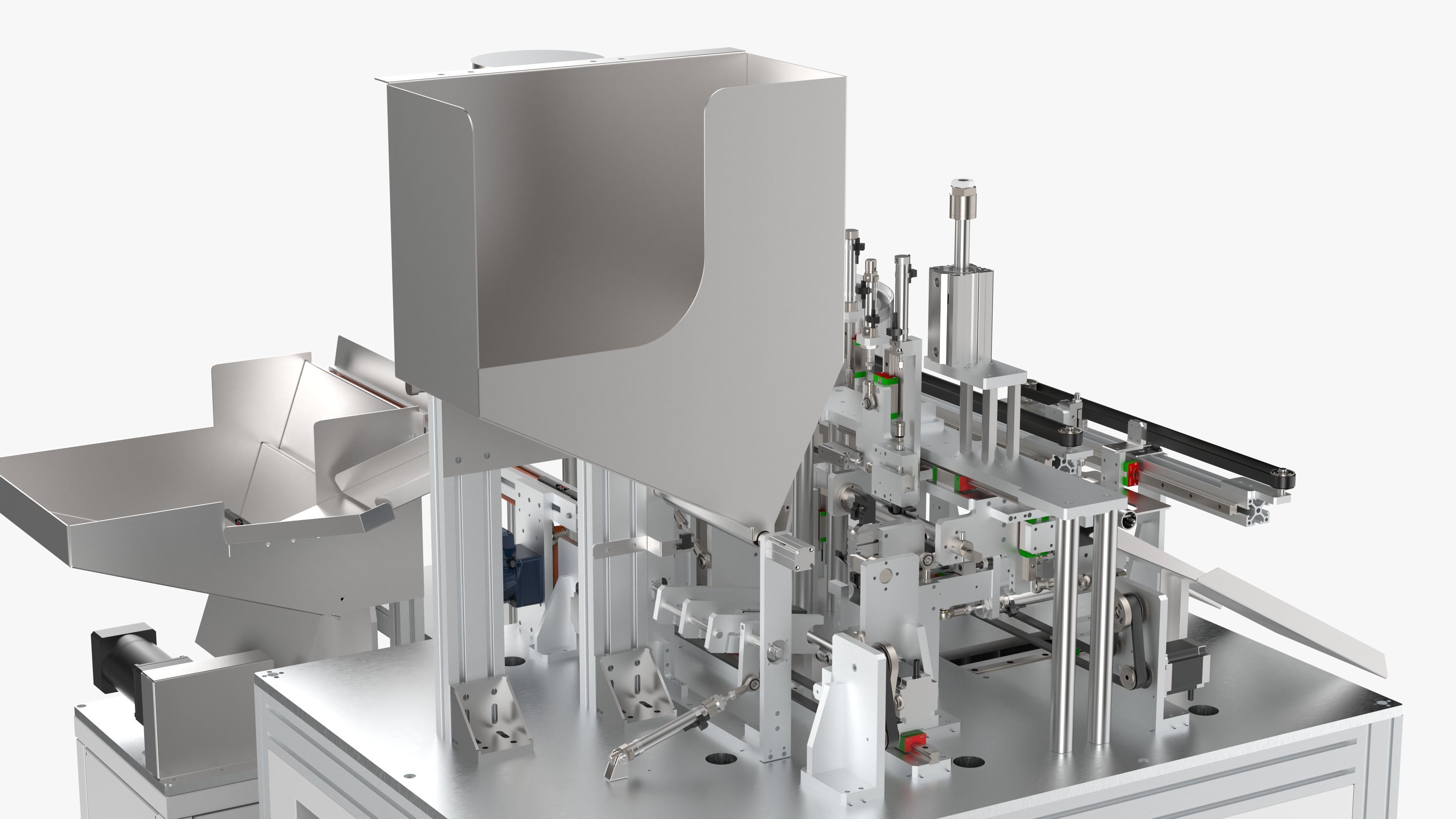 Automatic Toilet Cover Sleeve Button Assembly Machine 3D model_17