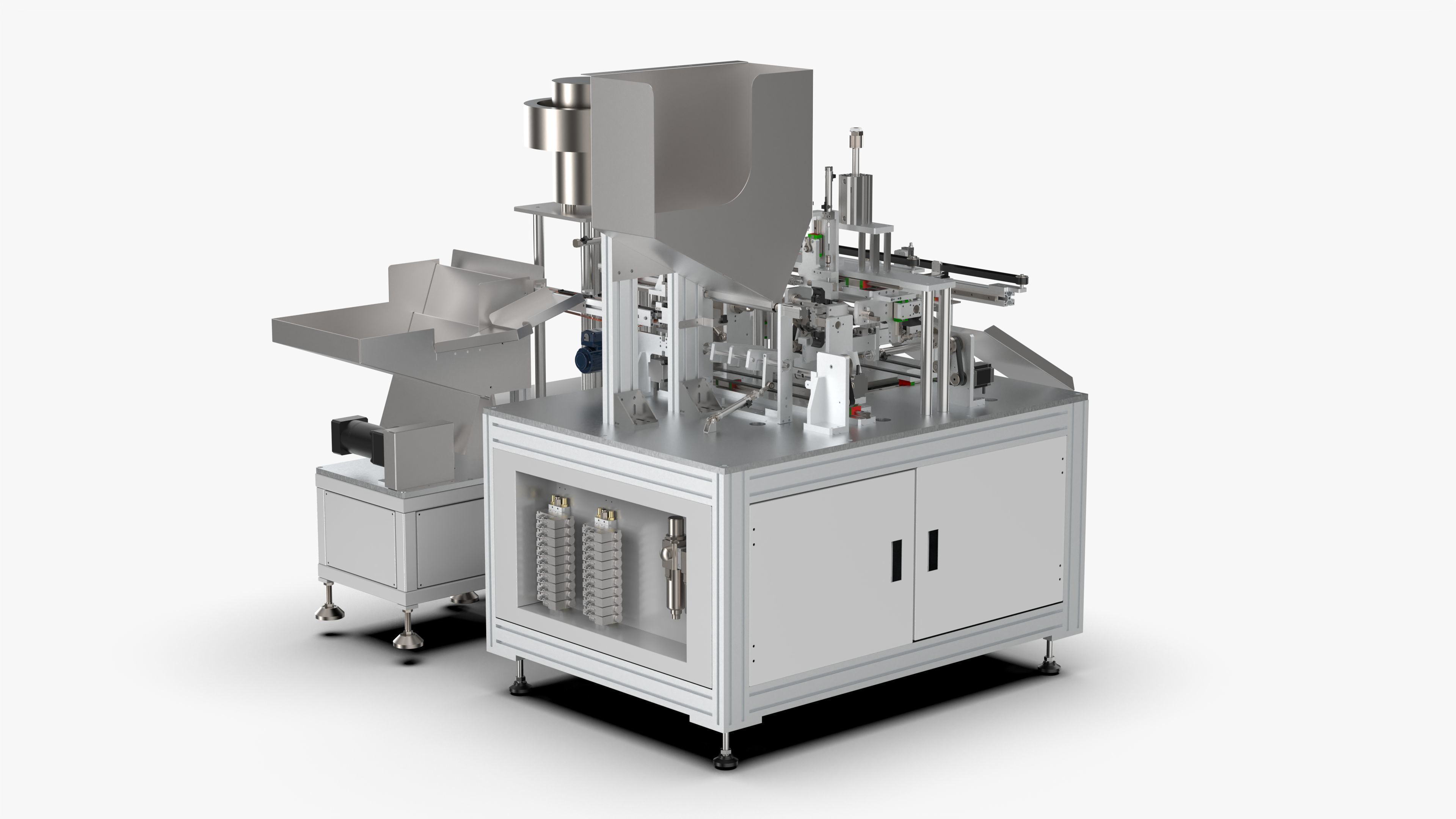 Automatic Toilet Cover Sleeve Button Assembly Machine 3D model_1