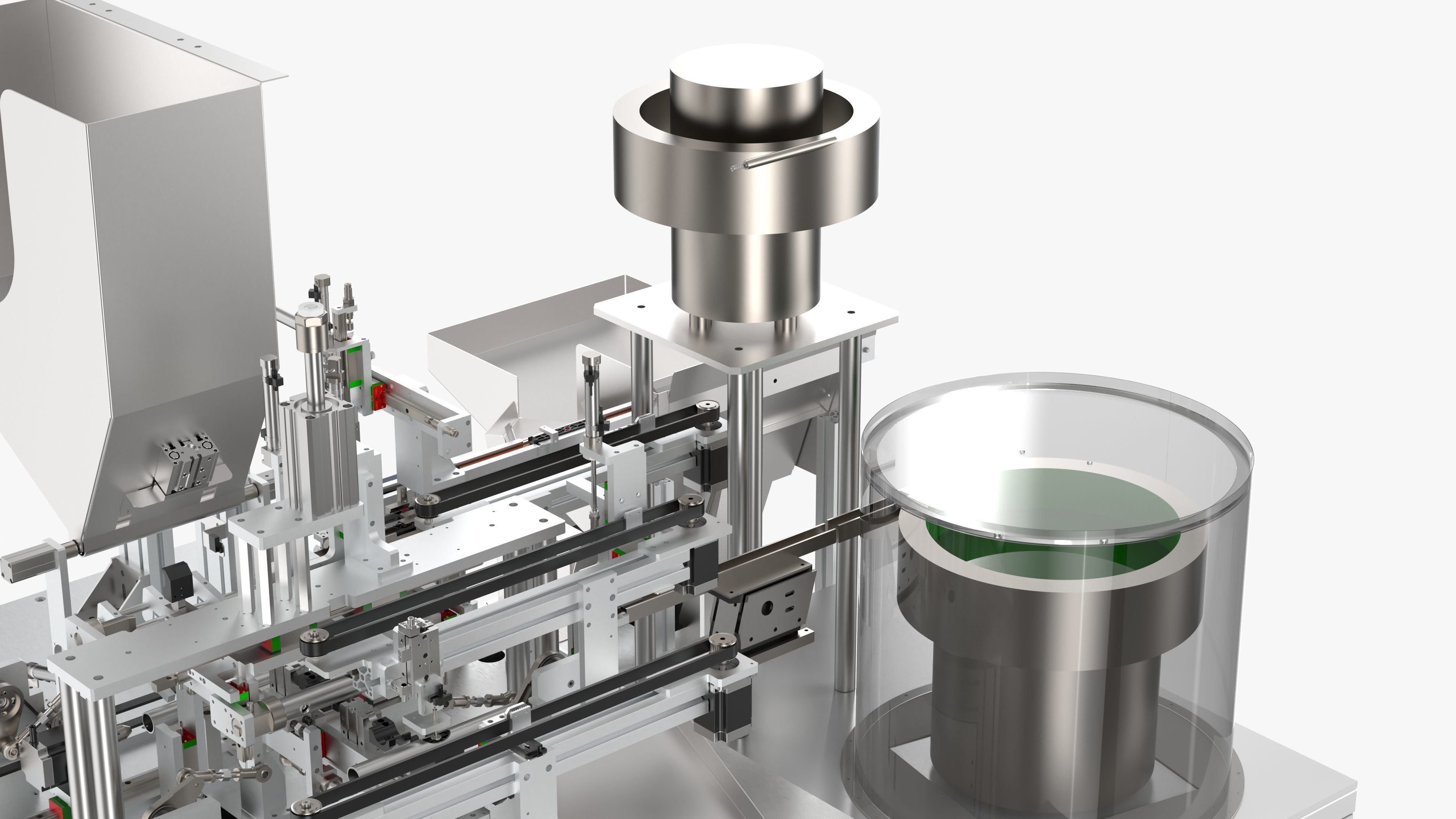 Automatic Toilet Cover Sleeve Button Assembly Machine 3D model_15