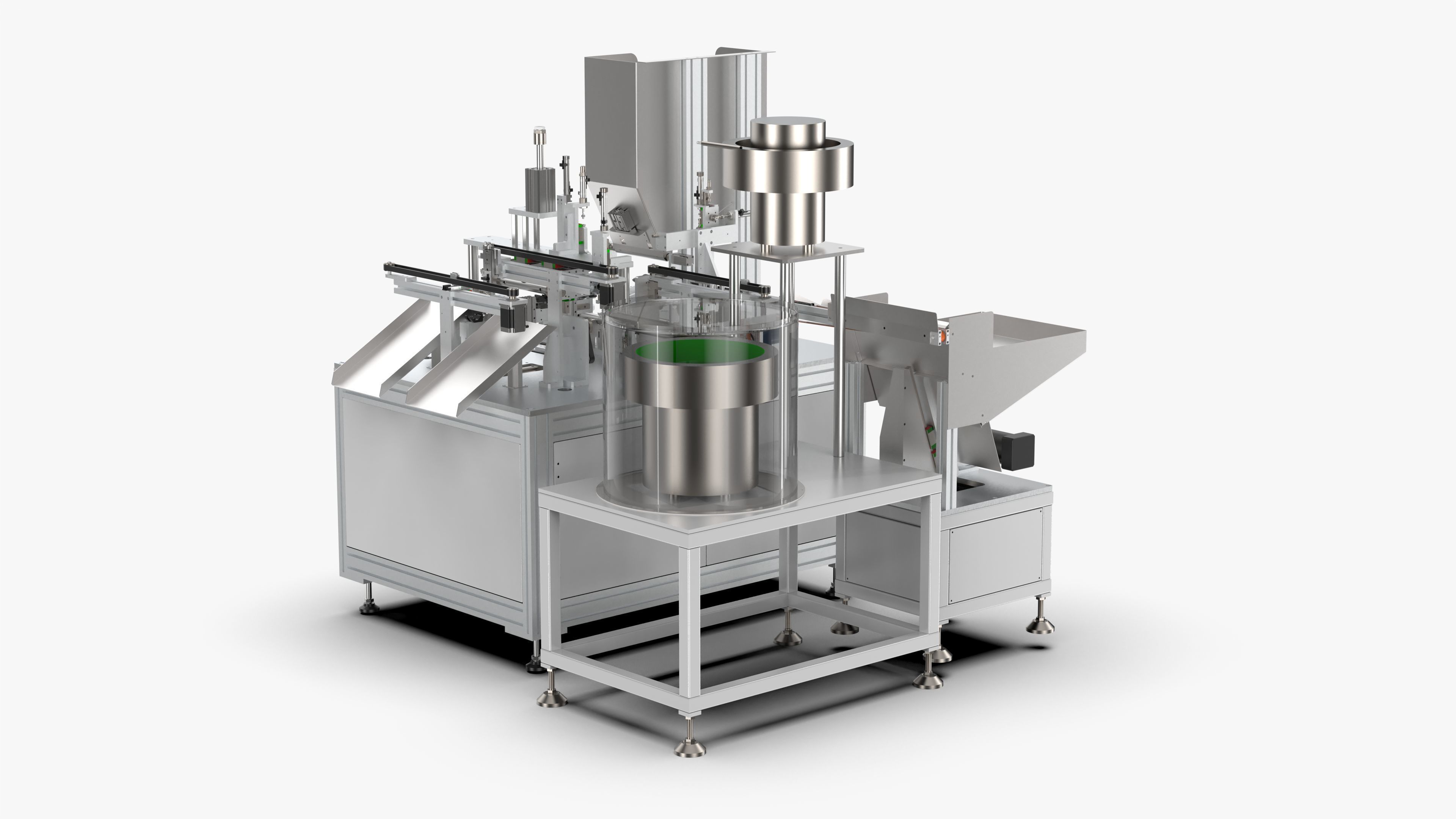 Automatic Toilet Cover Sleeve Button Assembly Machine 3D model_3