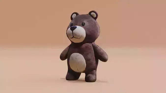 Teddy Bear Plush Toy Brown