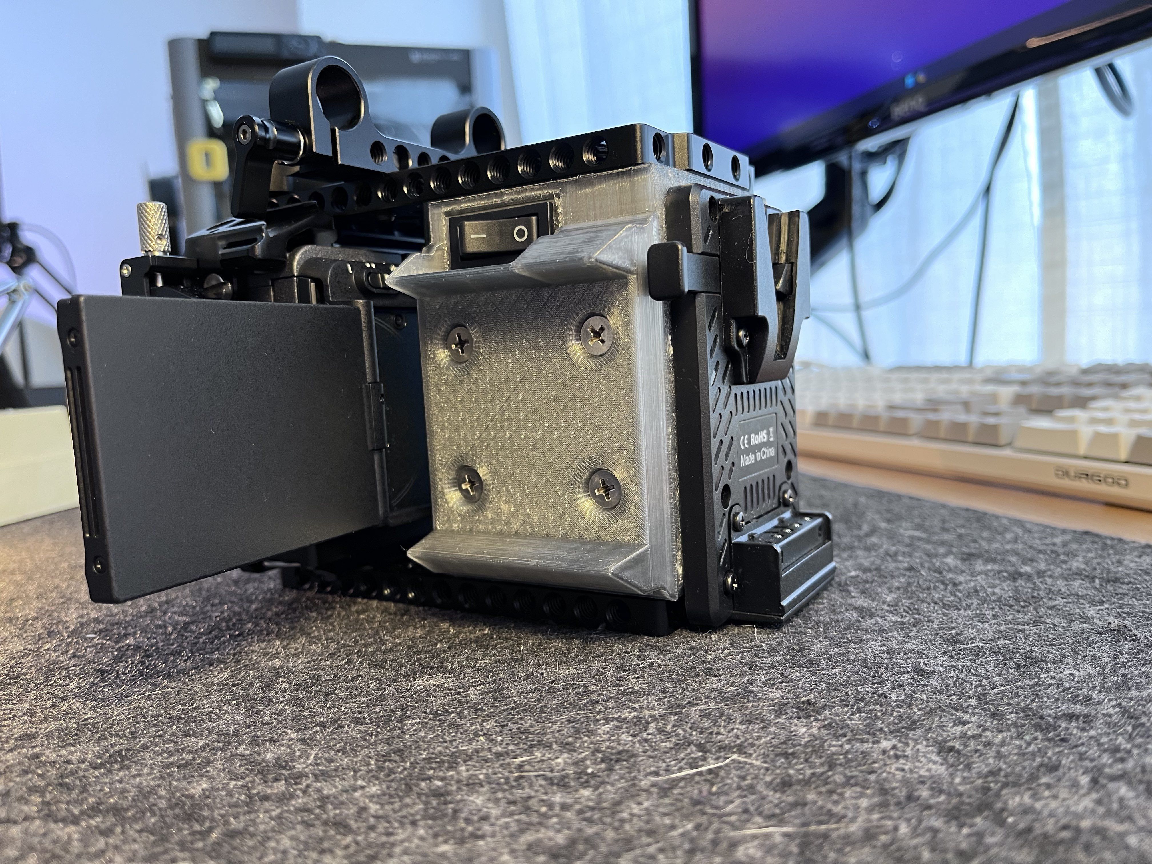 FX3 DIY RIG 3D print model_2