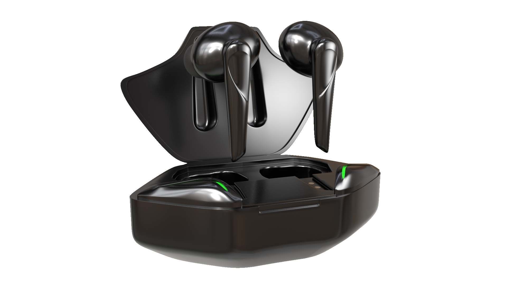 Wireless Earphone 3D model_1