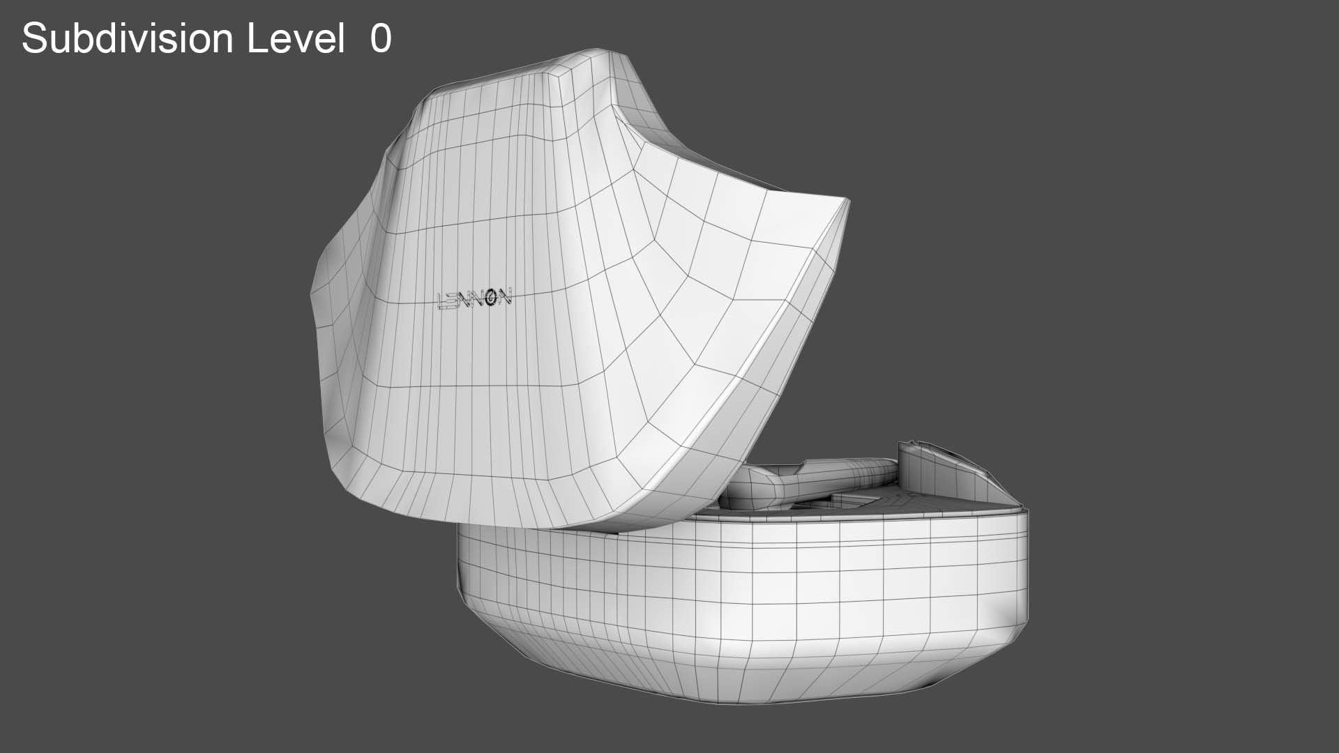 Wireless Earphone 3D model_14