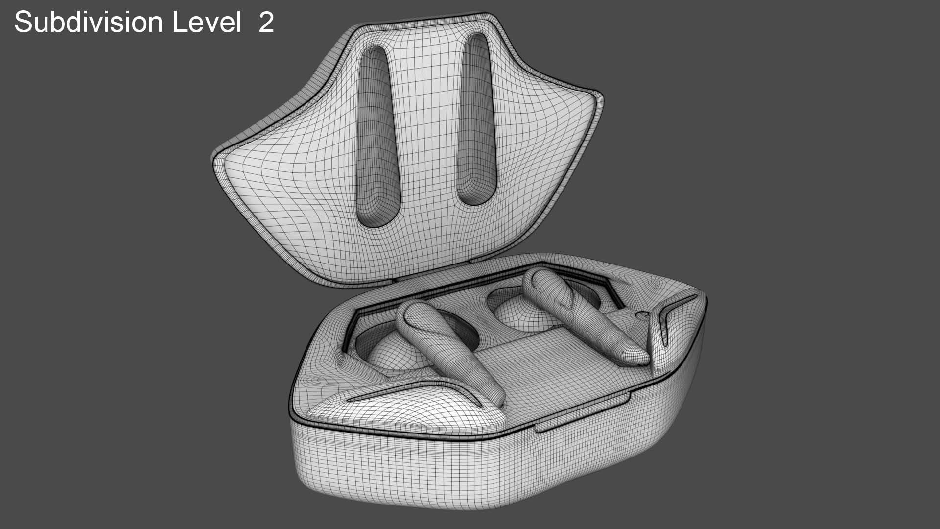 Wireless Earphone 3D model_17