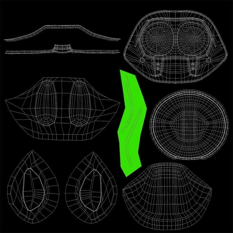 Wireless Earphone 3D model_21