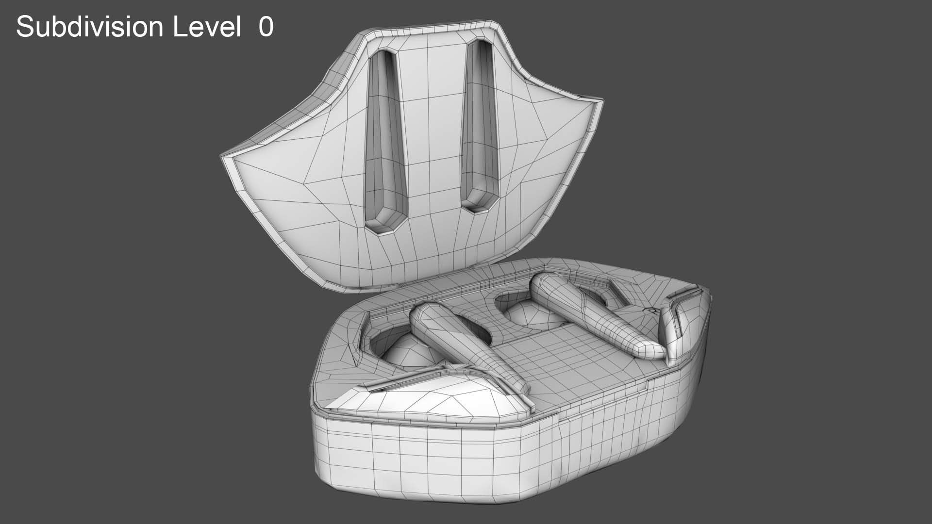 Wireless Earphone 3D model_15