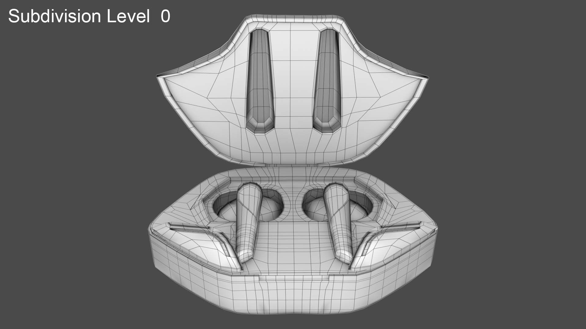 Wireless Earphone 3D model_13