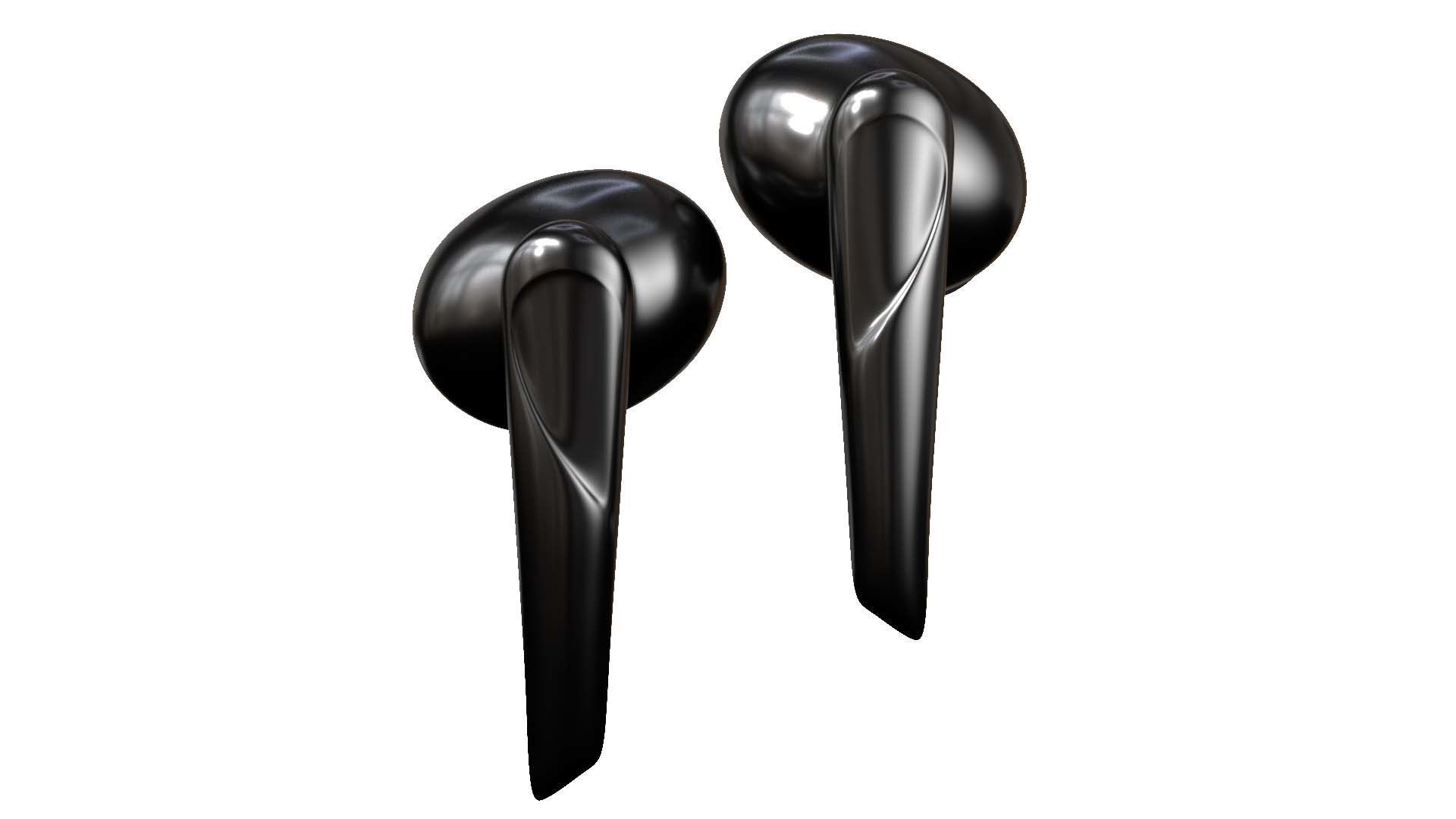 Wireless Earphone 3D model_5