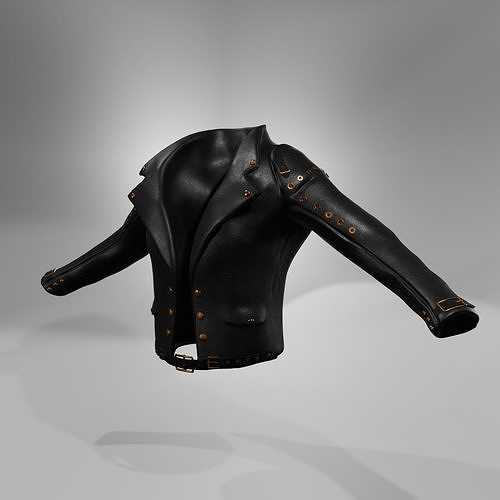 Leather Jacket 3D model