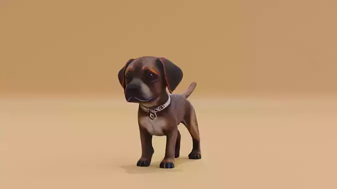 Puppy Dog Cute Realistic
