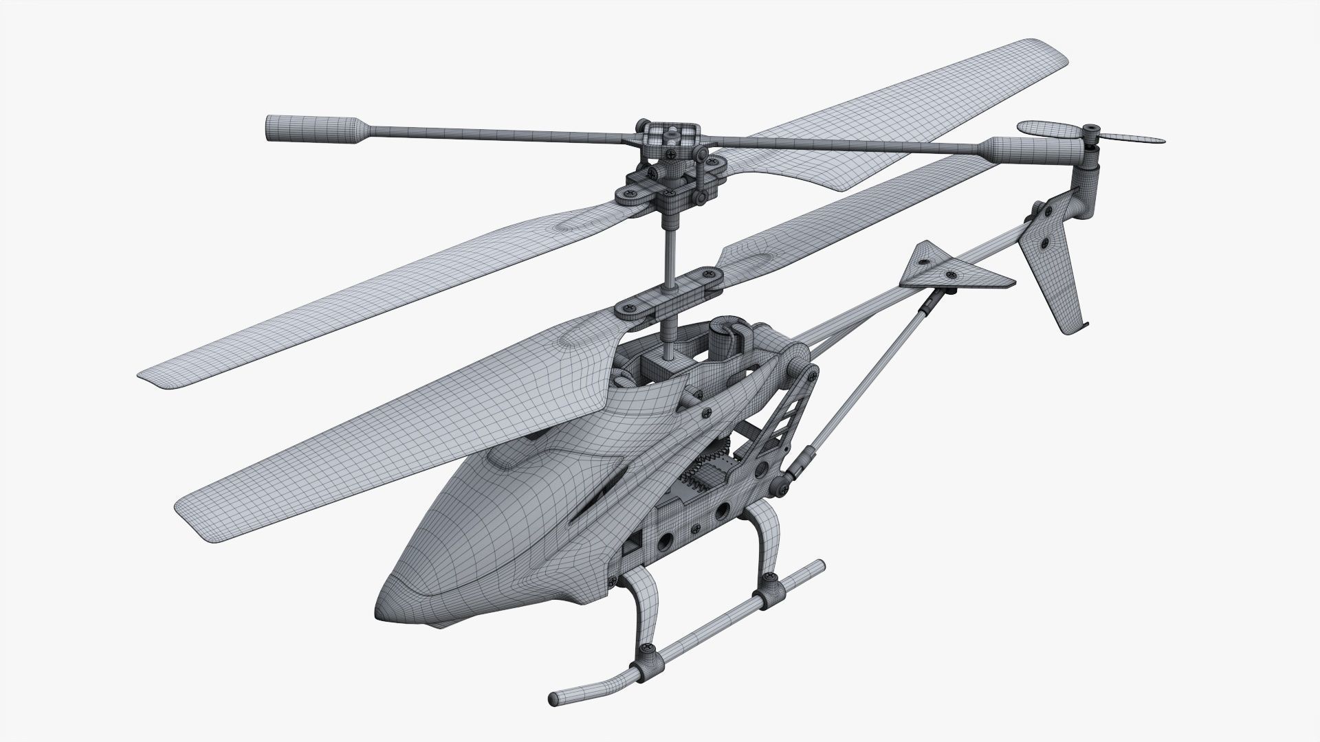 Teenager room decorations 3D model_11