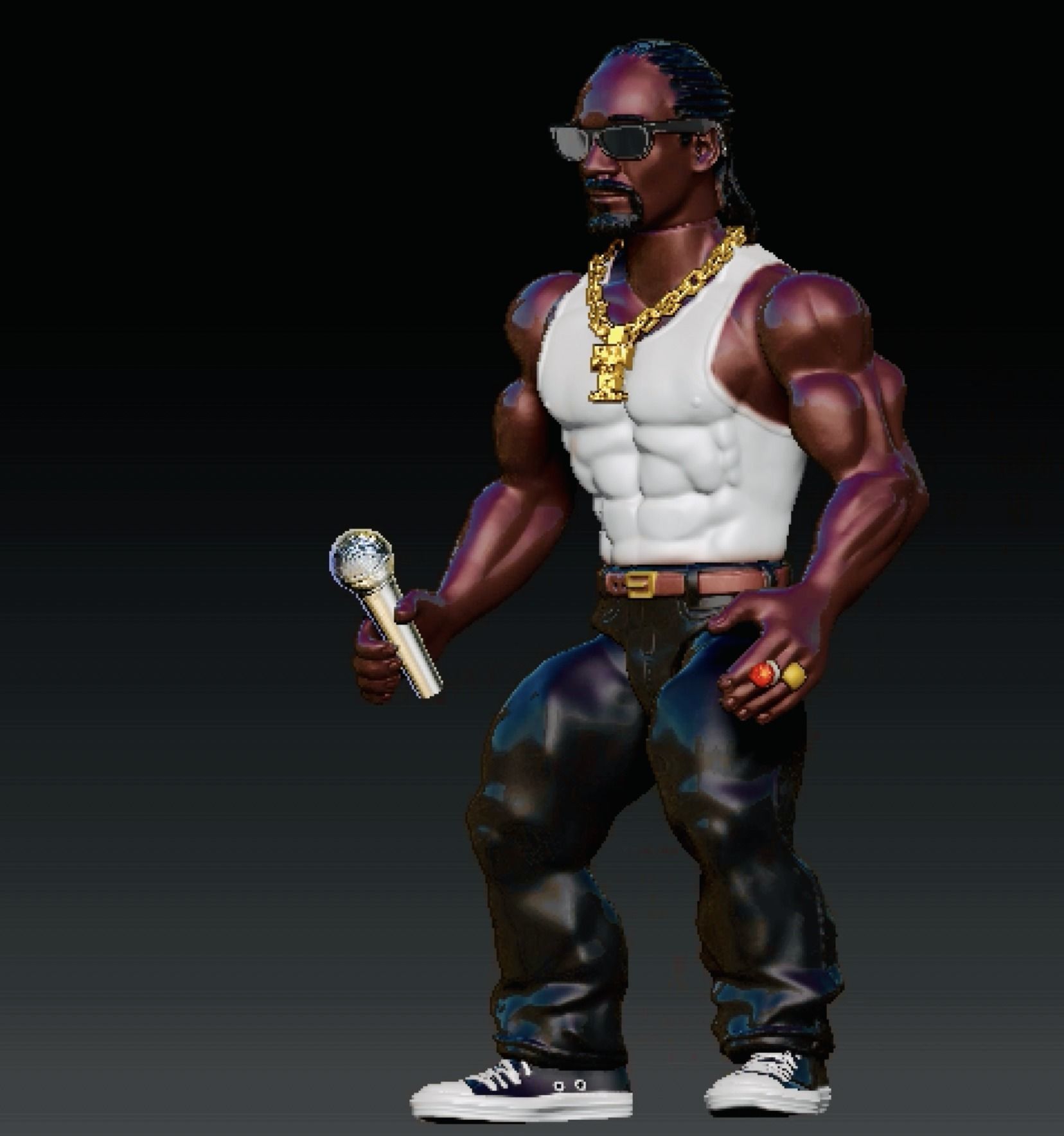 Snoop-Dogg 3D print model_3