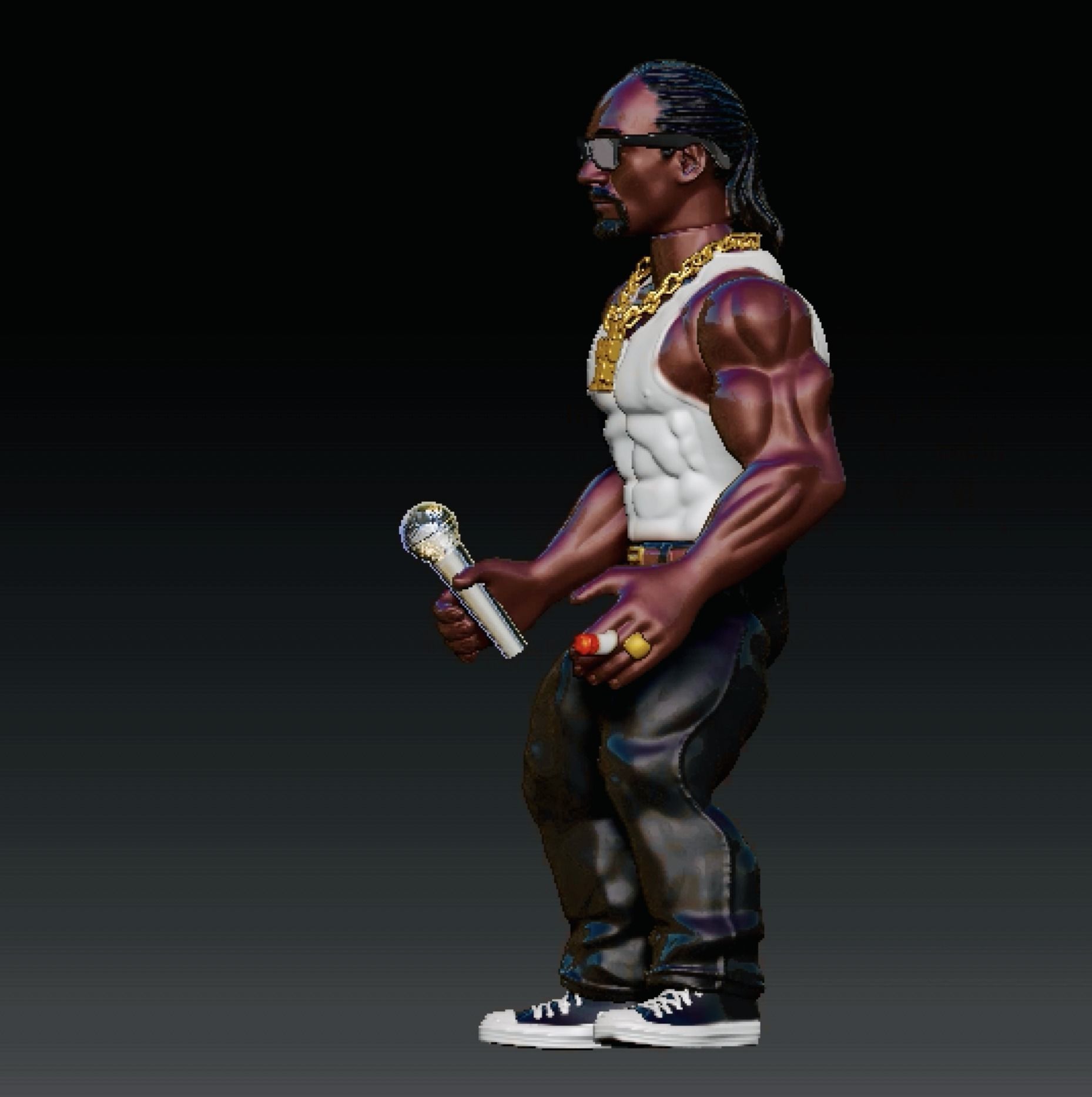 Snoop-Dogg 3D print model_5