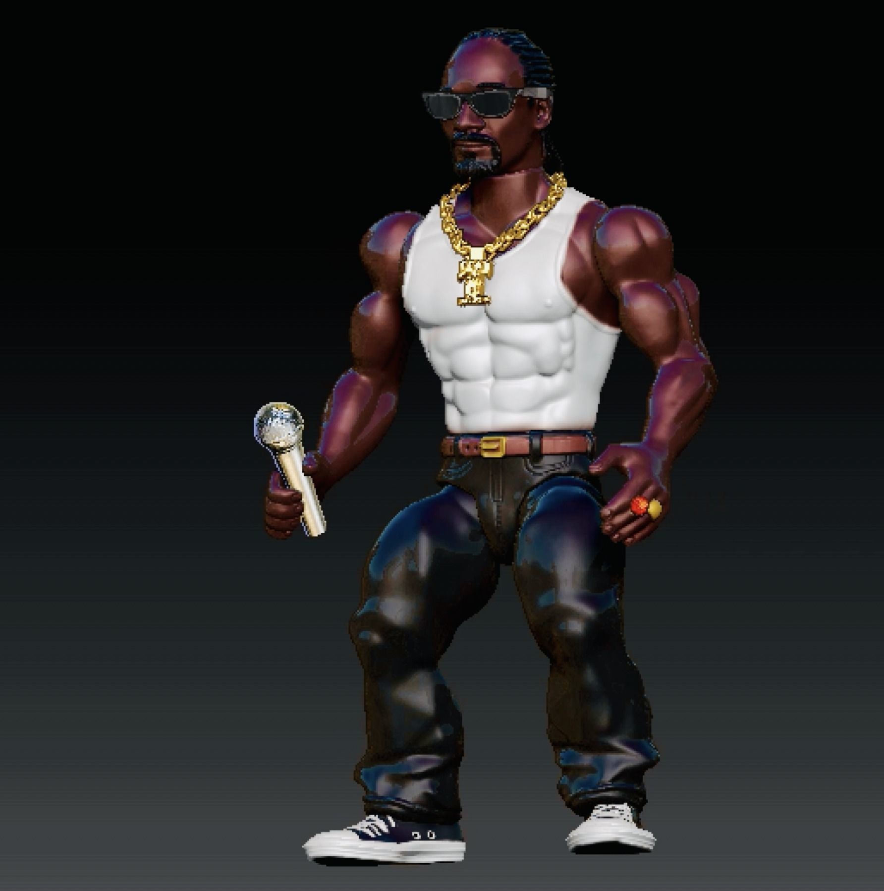 Snoop-Dogg 3D print model_2