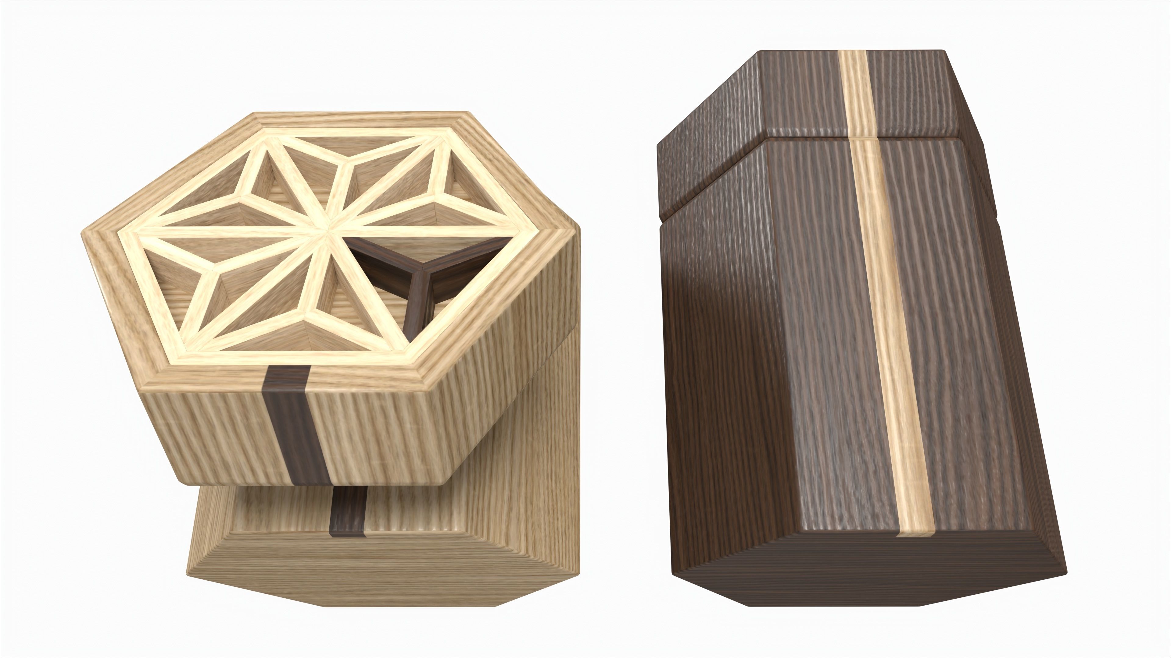 Japanese table items 3D model_9