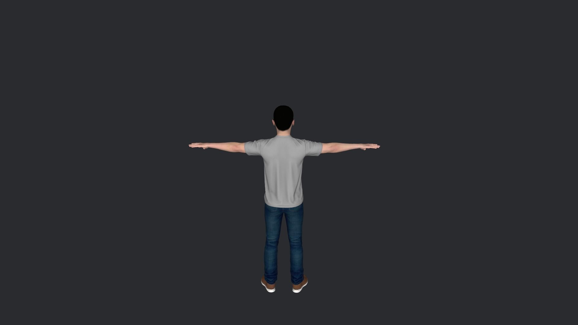 Nikola Jokic Hyper Realistic Full Body Rigged Character 3D model_23
