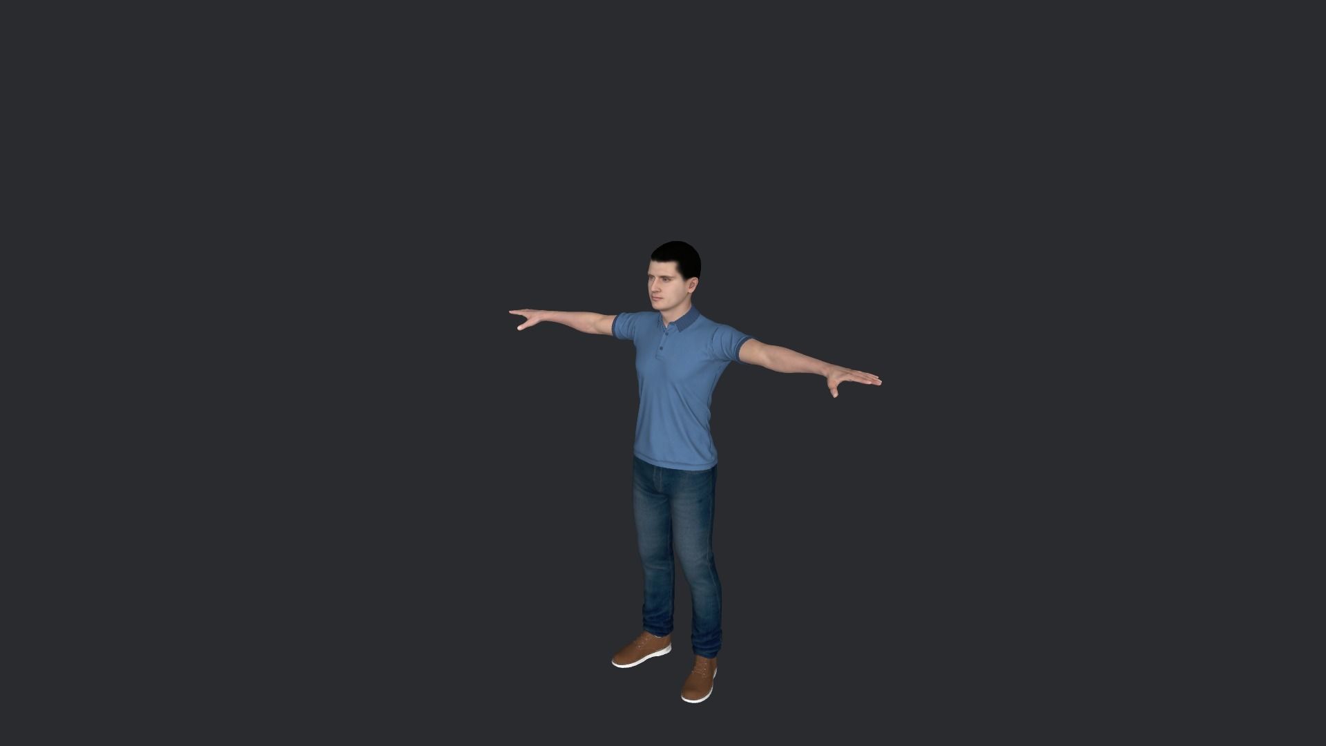 Nikola Jokic Hyper Realistic Full Body Rigged Character 3D model_16