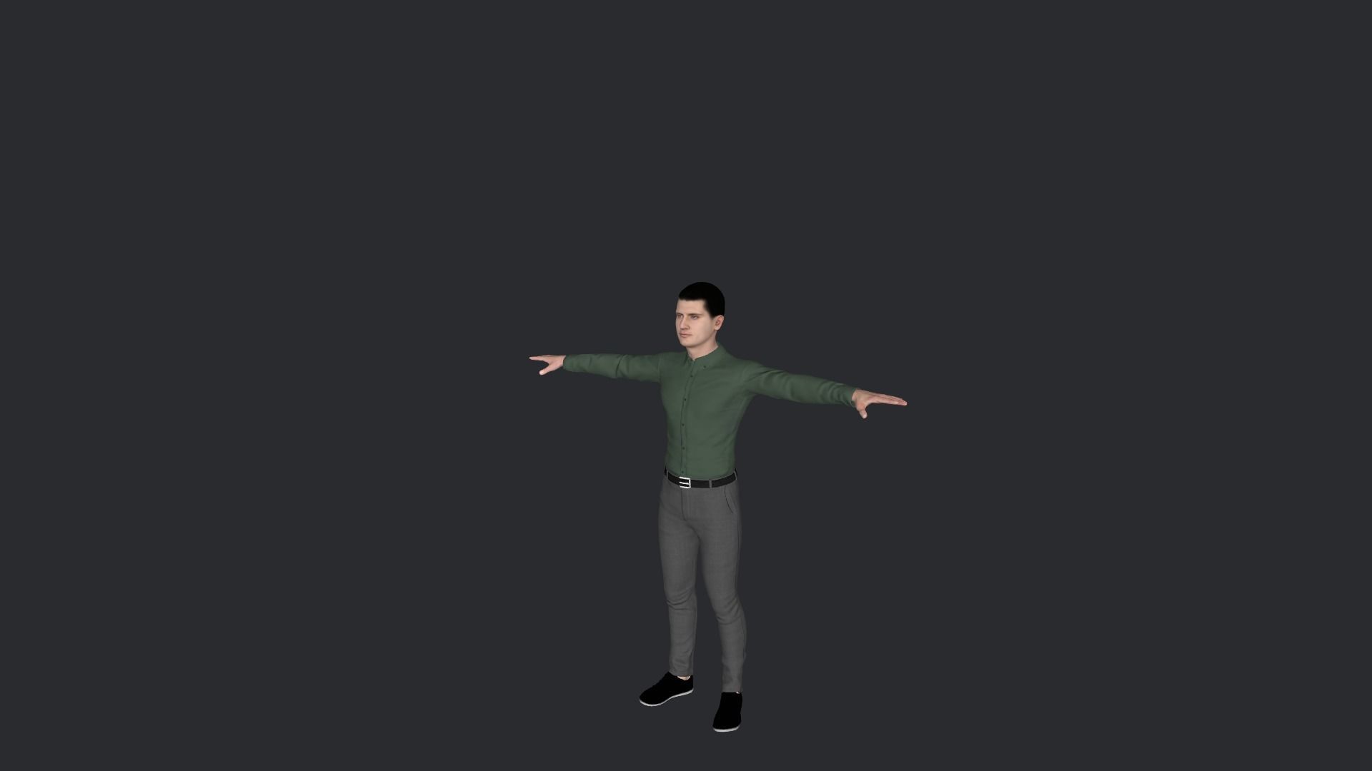 Nikola Jokic Hyper Realistic Full Body Rigged Character 3D model_29