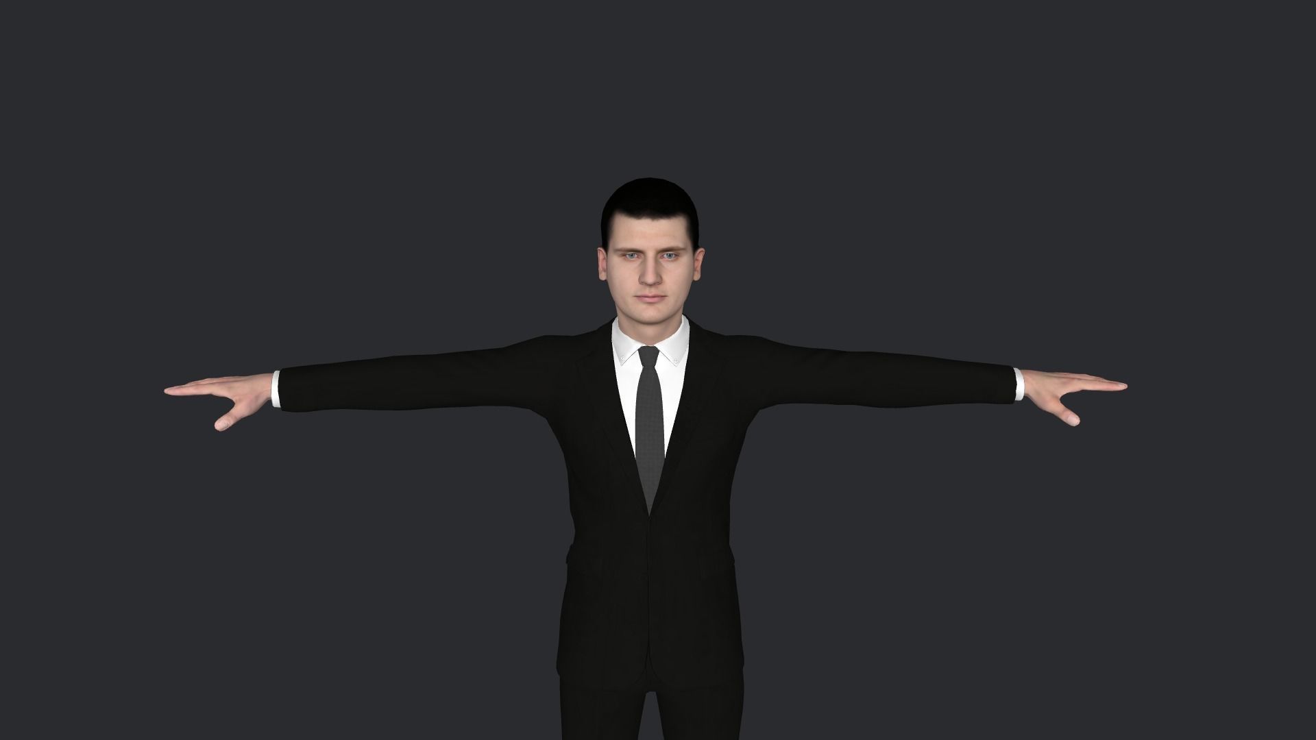 Nikola Jokic Hyper Realistic Full Body Rigged Character 3D model_11