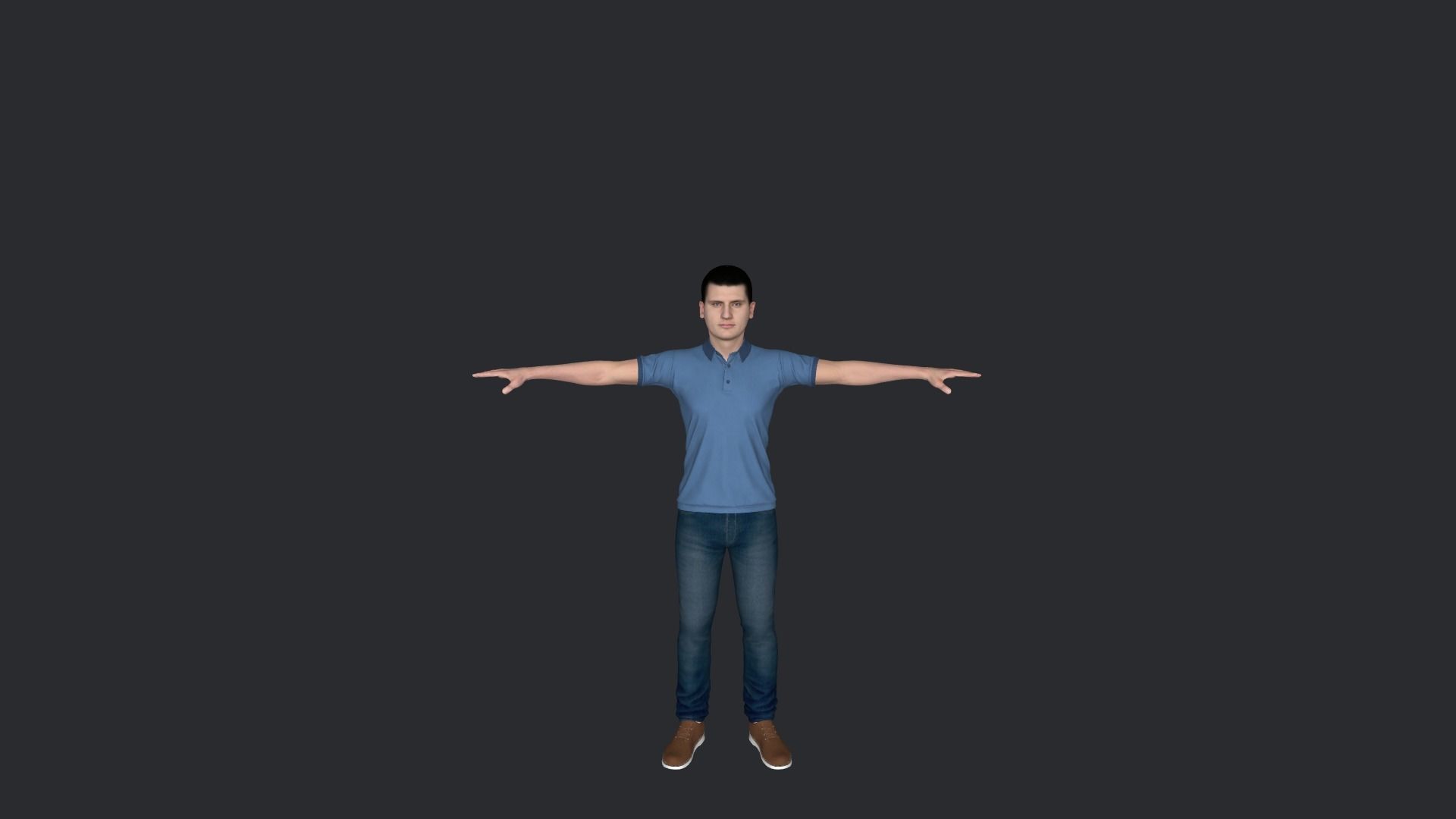 Nikola Jokic Hyper Realistic Full Body Rigged Character 3D model_15