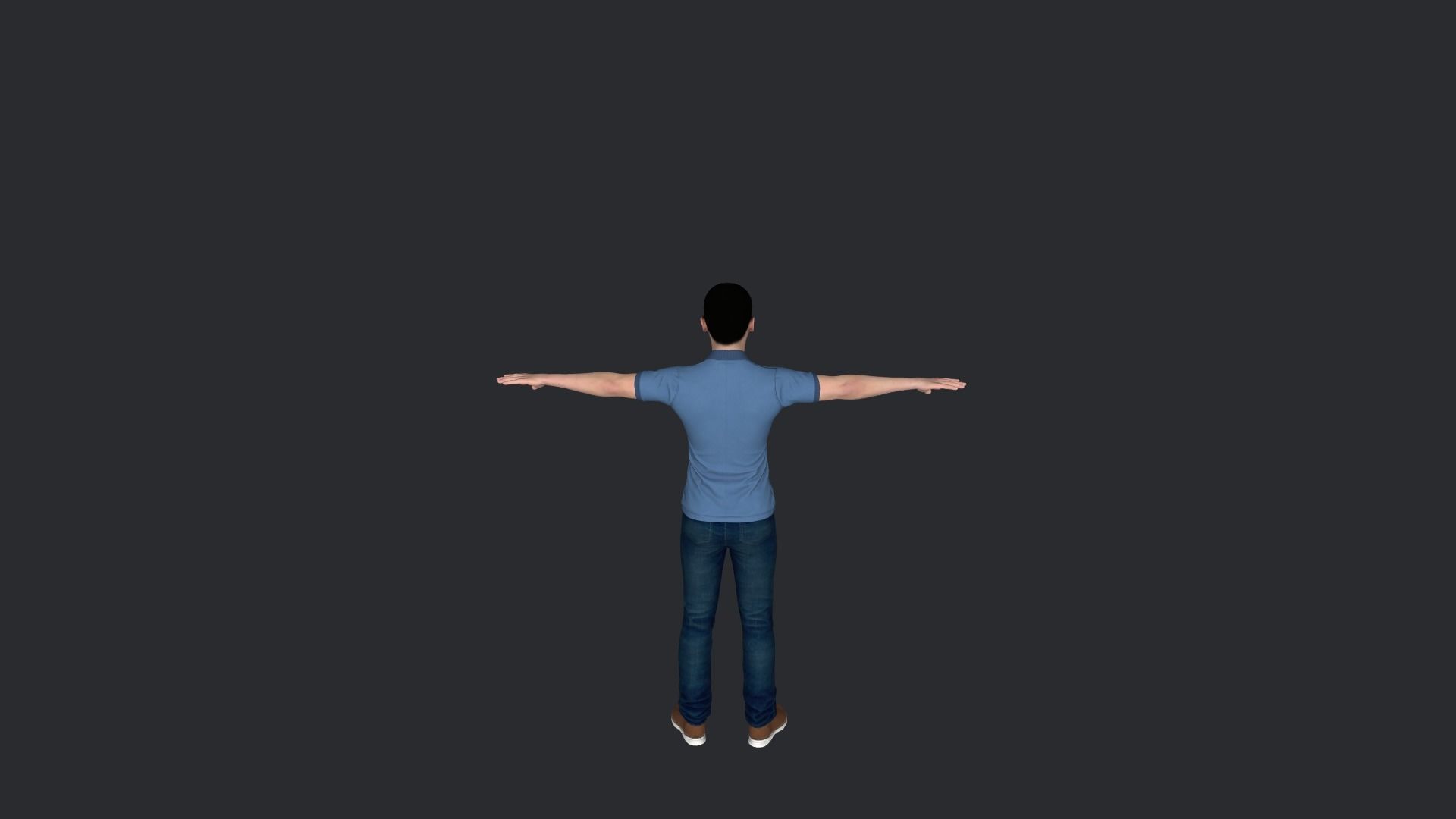 Nikola Jokic Hyper Realistic Full Body Rigged Character 3D model_17
