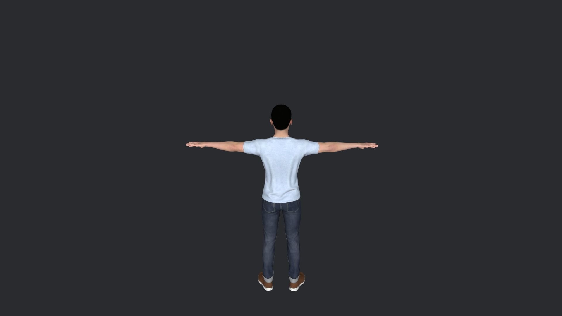 Nikola Jokic Hyper Realistic Full Body Rigged Character 3D model_6