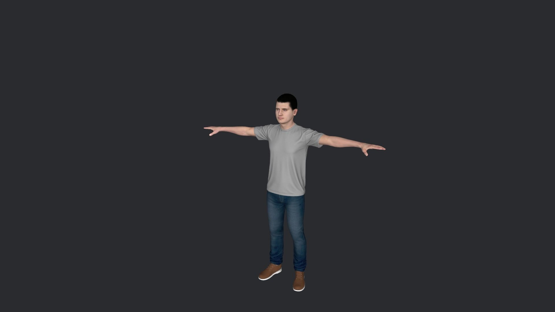 Nikola Jokic Hyper Realistic Full Body Rigged Character 3D model_21