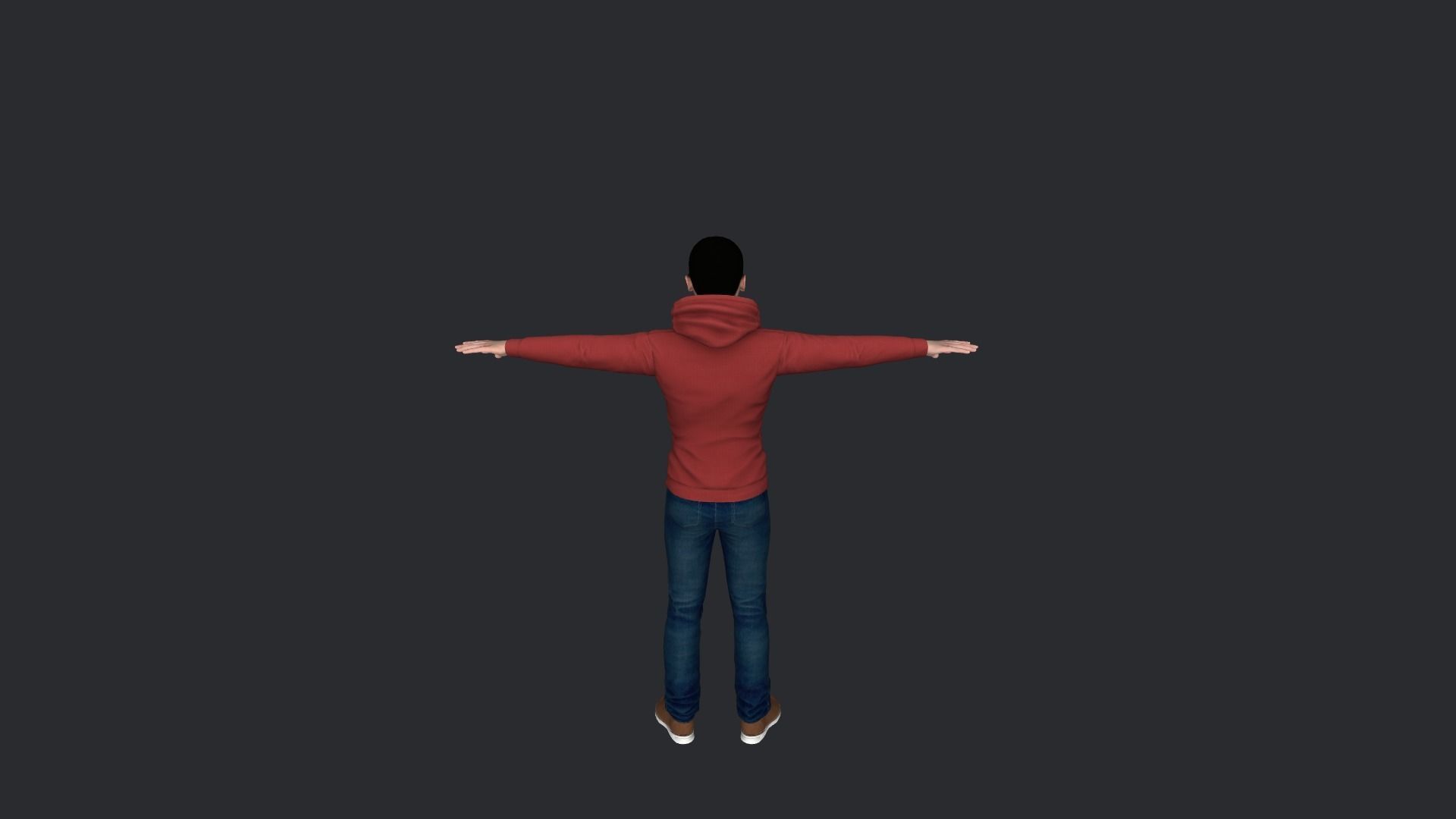 Nikola Jokic Hyper Realistic Full Body Rigged Character 3D model_12