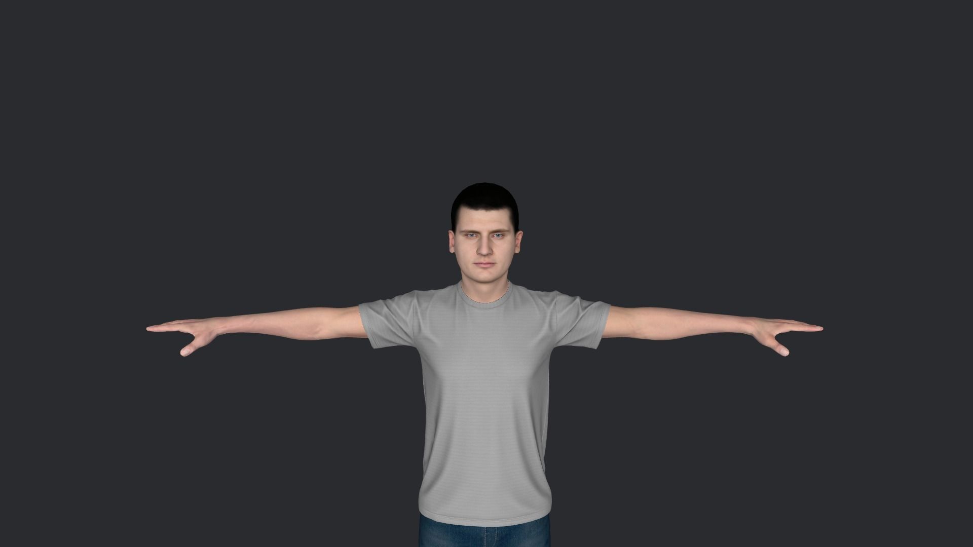 Nikola Jokic Hyper Realistic Full Body Rigged Character 3D model_19